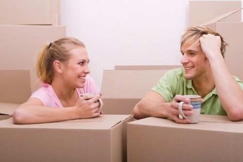 Team coordinating efficient house relocation